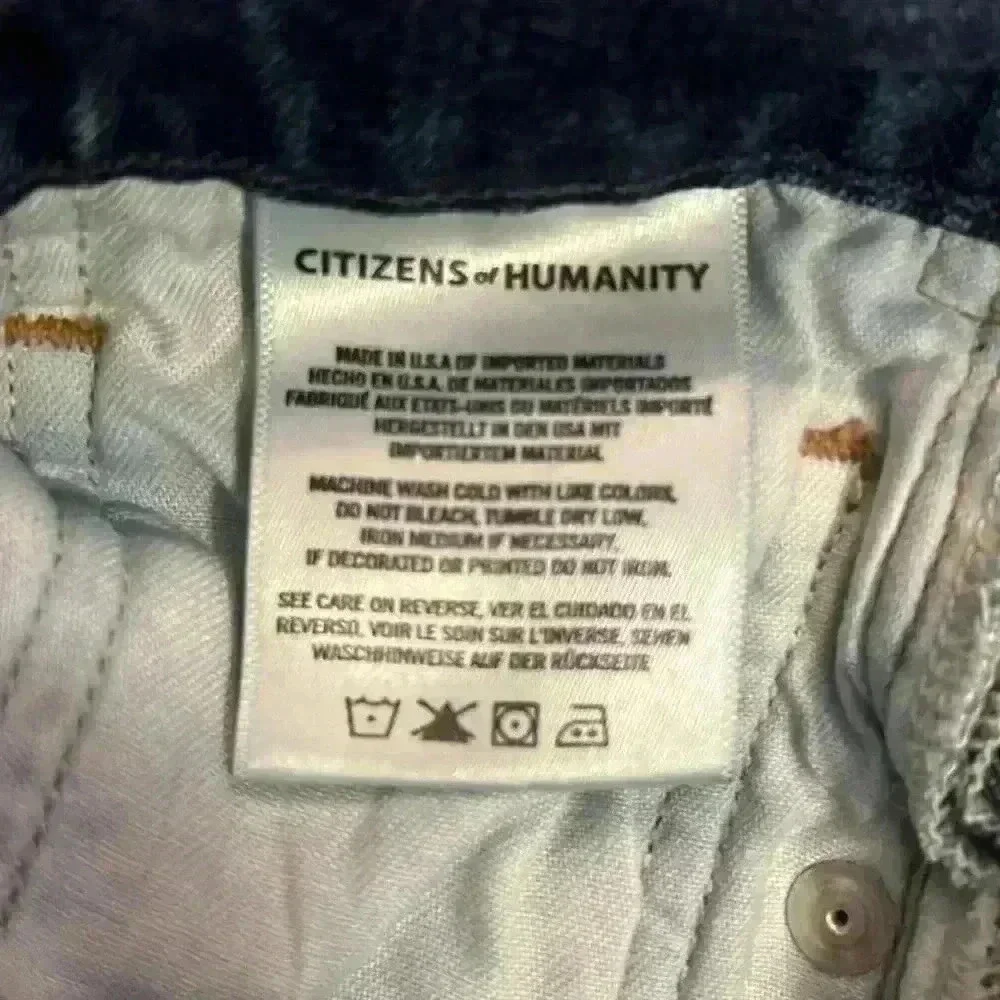 Citizens of Humanity Olivia High-Rise Slim Ankle Jeans Size 25 - Picture 12 of 13